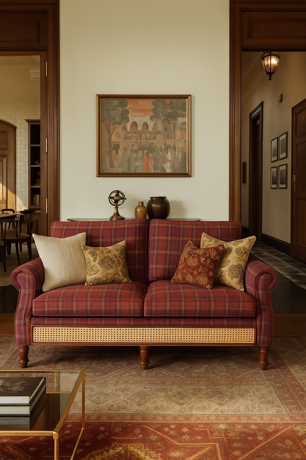 Madras Cane Sofa
